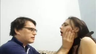 Провинциальное любительское БДСМ перед зрителями